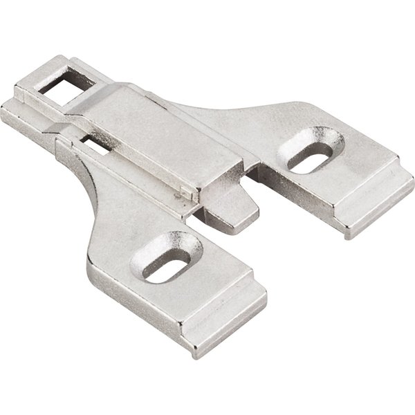 Hardware Resources Heavy Duty 0 mm Non-Cam Adj Zinc Die Cast Plate for Cabinet Refacing for 500 Series Euro Hinges 400.3553.75
